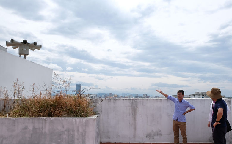 Photo: High-power siren in Hue City, Viet Nam. Credit: ISET-International, Vietnam Office